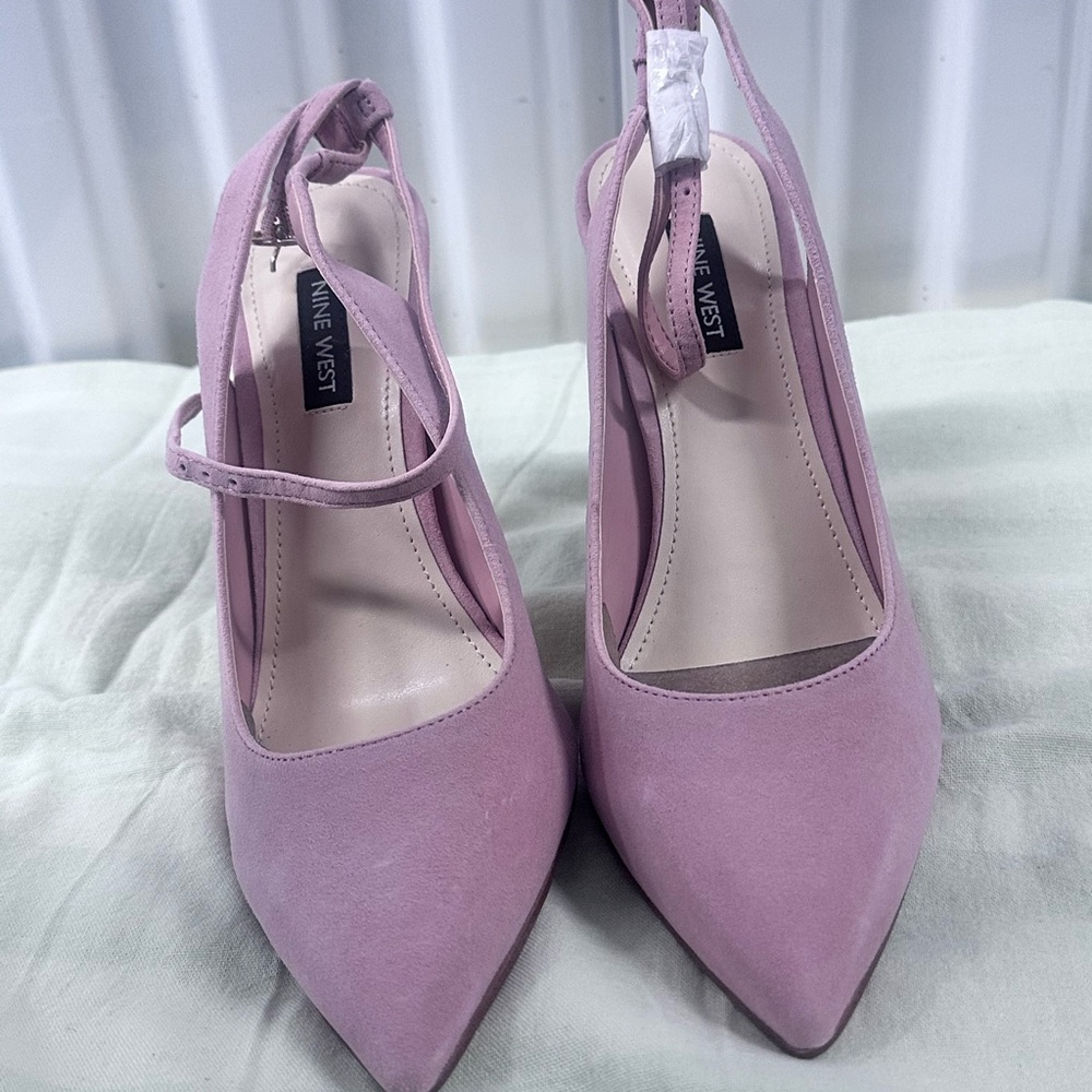 Nine West Blush Pink Heels - Picture 6 of 8